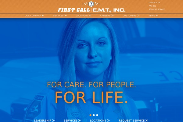 firstcall-ambulance.com site used Firstcall