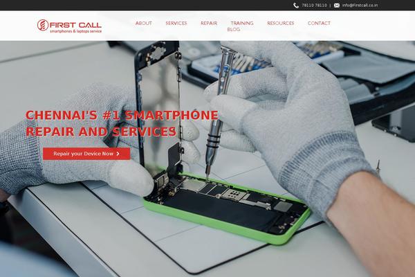 firstcall.co.in site used Trendy