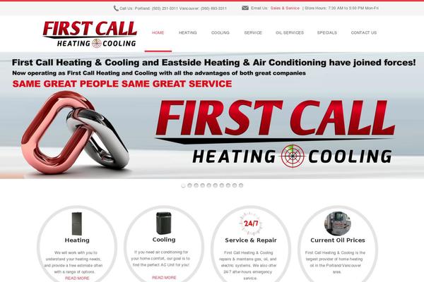 firstcallheat.com site used Reach.service-out-quick