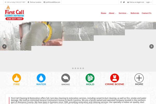 firstcallnc.com site used Highend