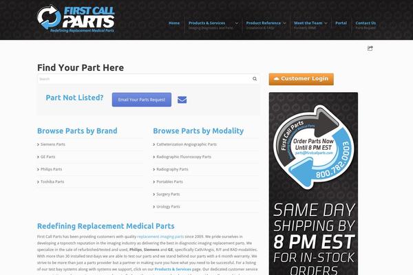 firstcallparts.com site used Dynamix