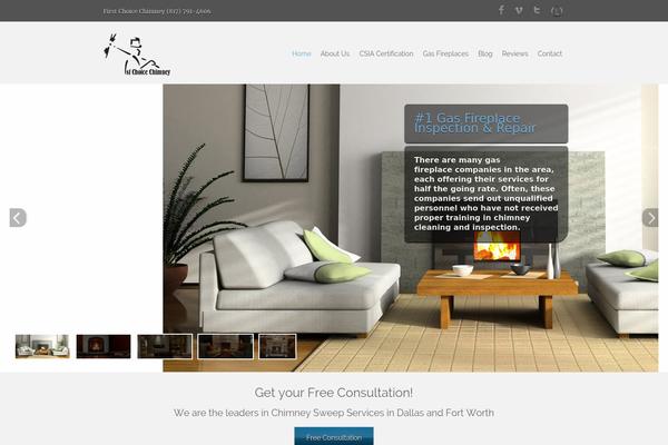 Firstchoice theme site design template sample