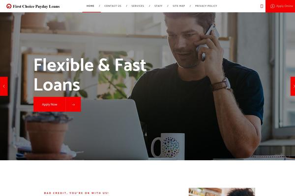 Quickcash theme site design template sample