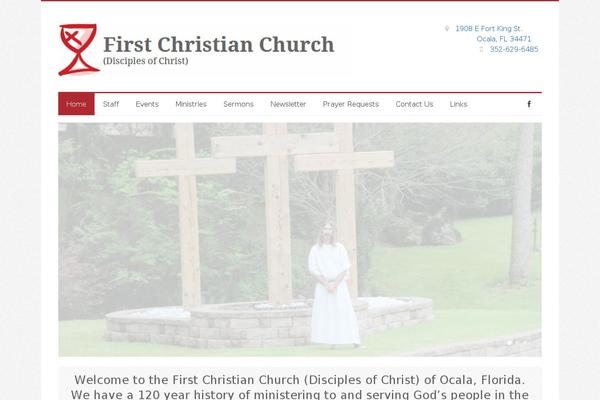 Site using Sermon Manager plugin