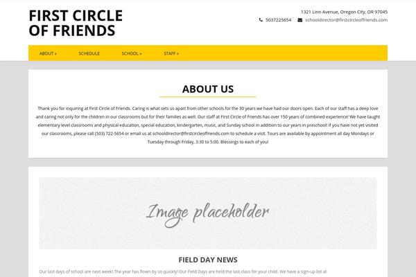 Firmness theme site design template sample