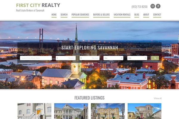 Sanfran theme site design template sample