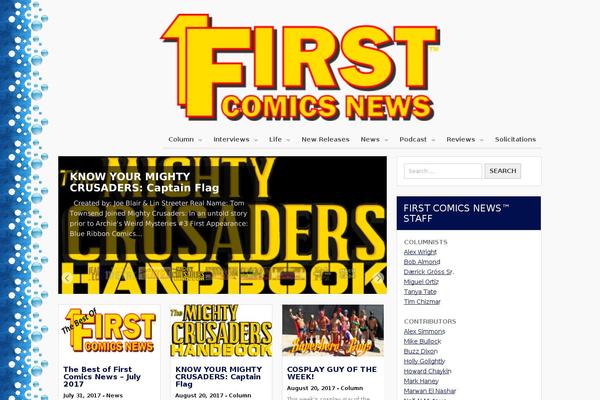 NewsCard theme site design template sample