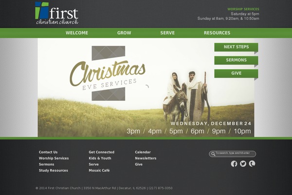 firstdecatur.org site used Mavideasupatheme