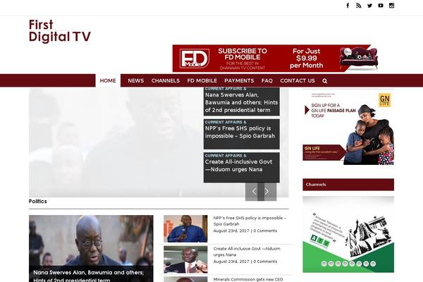 Site using Breaking News Ticker plugin