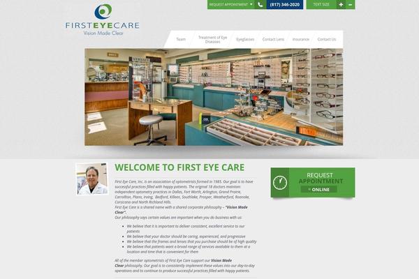 Flex theme site design template sample