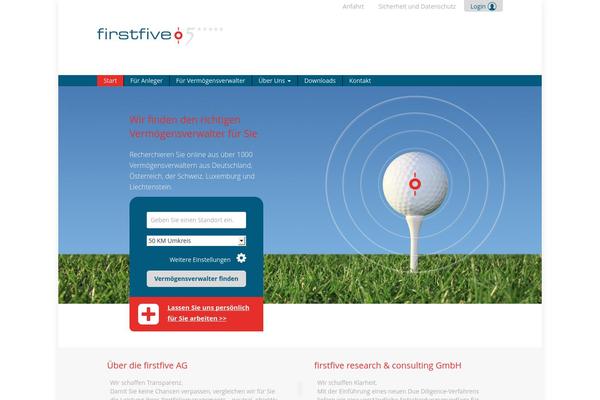 Ff theme site design template sample