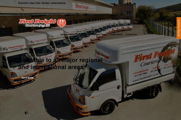 firstfreight.co.za site used Spintech-pro