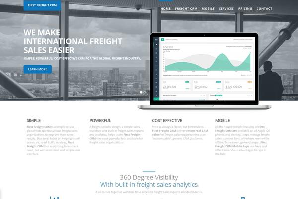 Touchsense theme site design template sample