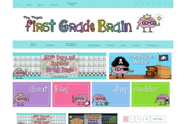Darling theme site design template sample