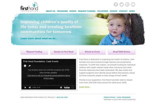 firsthandfoundation.org site used Fhf-2015