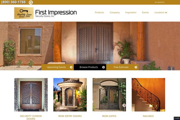 firstimpressionsecuritydoors.com site used Fii