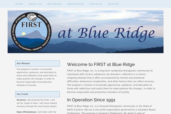 firstinc.org site used Beautiful Pro Theme