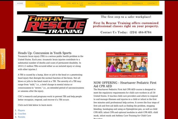 firstinrescuetraining.com site used PlatformPro