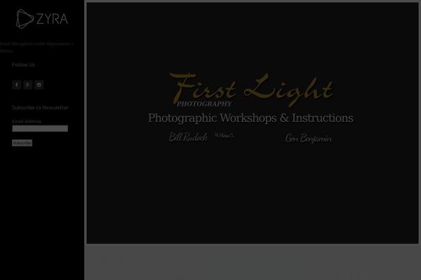 firstlightphotography.com site used Zyra