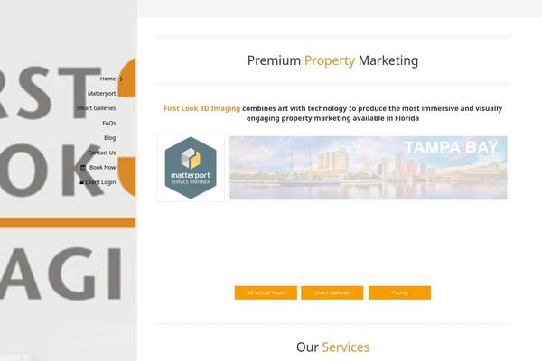 Vellum theme site design template sample
