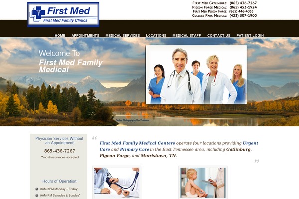firstmedfamilymedical.com site used Care