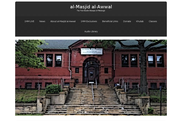 firstmuslimmosque.com site used Theron Lite