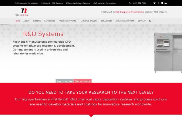Richer Child theme site design template sample