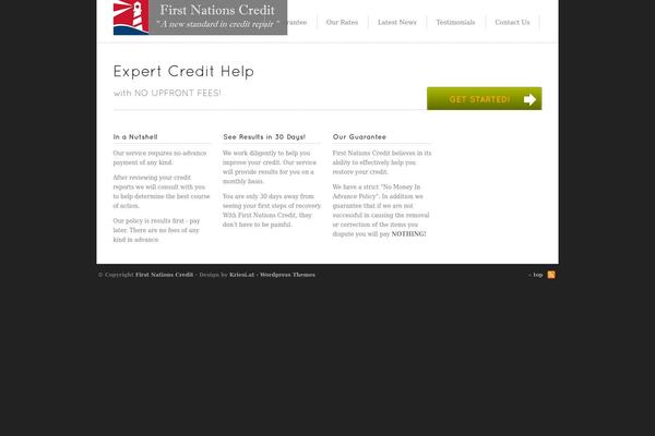 Cleancut theme site design template sample