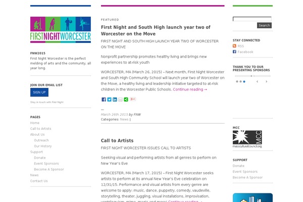 Ari theme site design template sample