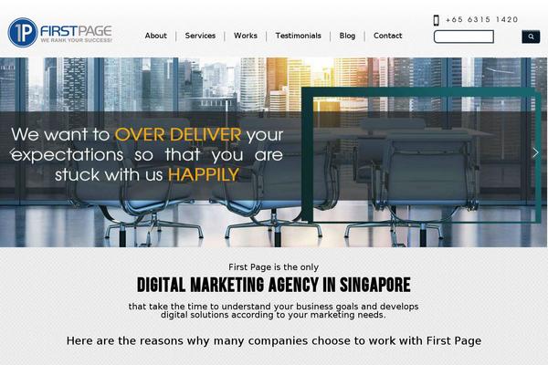 Site using TBTestimonials plugin