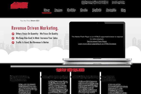 Site using Flexible Map plugin