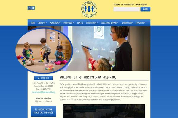 Fpp theme site design template sample