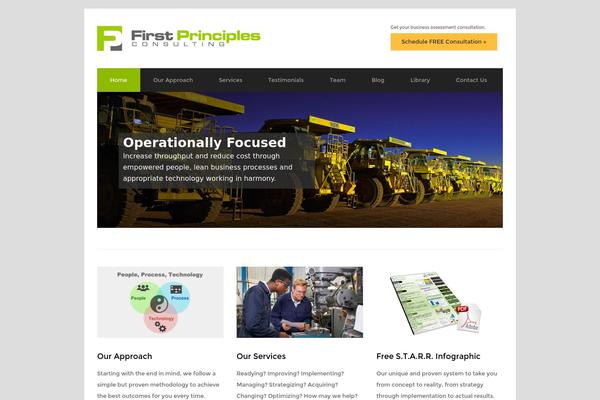 Wpex-corporate theme site design template sample