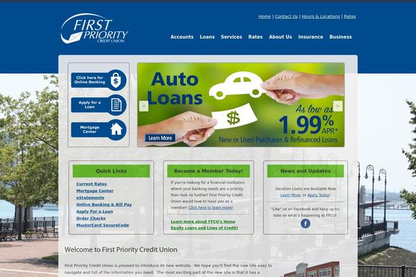 firstprioritycu.com site used Builderchild-inthecity