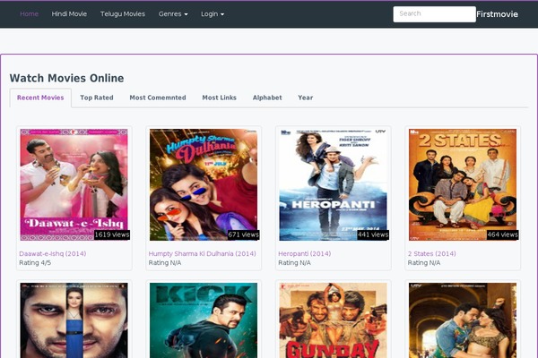 Videozoom theme site design template sample