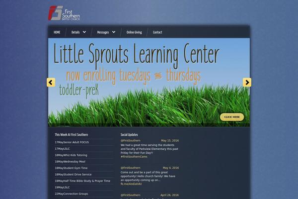 Born theme site design template sample