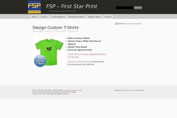 simpleX theme site design template sample
