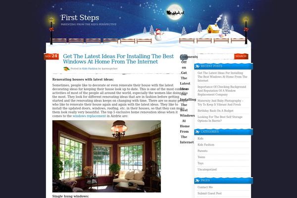 Xmas Theme theme site design template sample