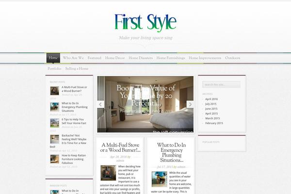 Magnificent theme site design template sample