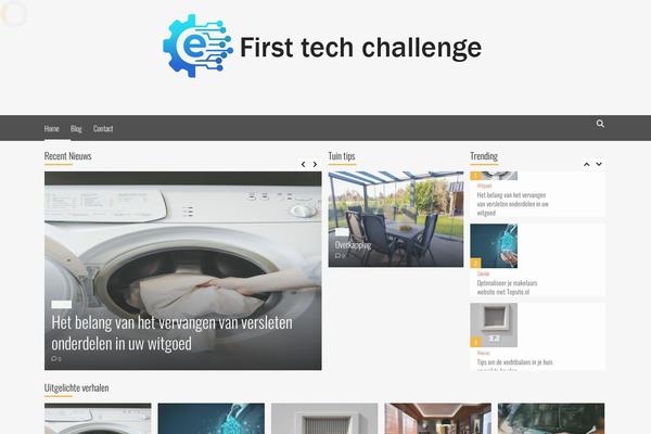 HardNews theme site design template sample
