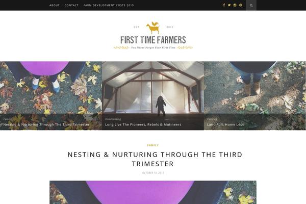Hemlock theme site design template sample