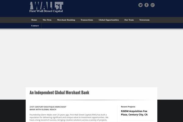 Broadway theme site design template sample