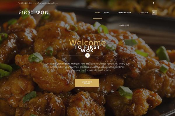 Risotto theme site design template sample