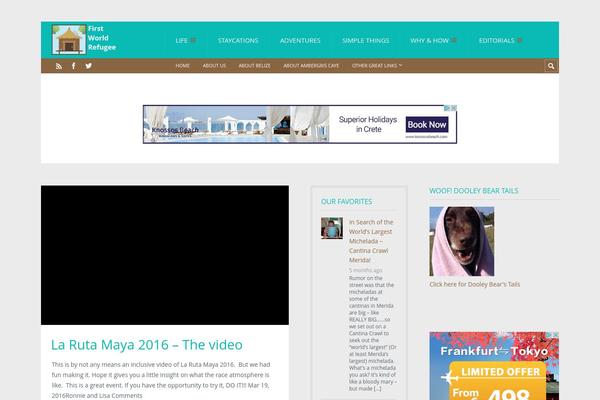 Truemag theme site design template sample