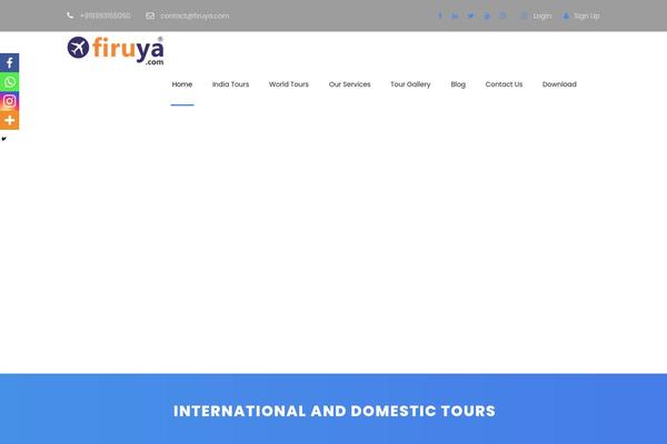Traveltour-child theme site design template sample