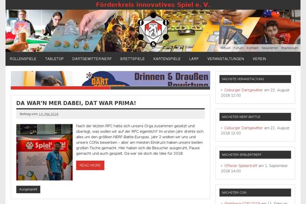 Fis theme site design template sample