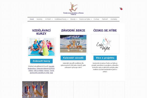 MioWeb theme site design template sample