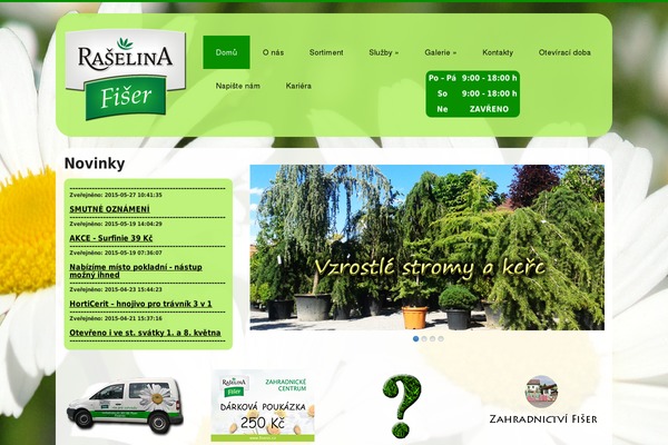 discover theme site design template sample