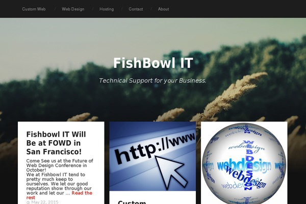 Garfunkel theme site design template sample