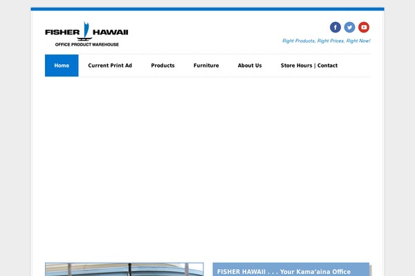 Azul theme site design template sample